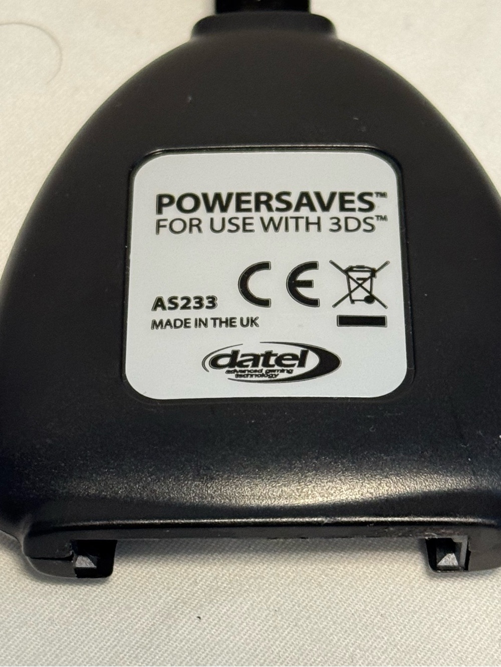 Datel PowerSaves Save Data Backup Device for Nintendo 3DS AS233 Black